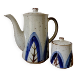 Cafetière et sucrier vintage Cafetière et sucrier vintage