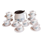Cafetire et tasses myosotis