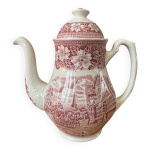 Cafetière théière faïence anglaise royal tudor ware Cafetière théière faïence anglaise royal tudor ware