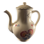 Cafetière vintage en faïence de longwy, modèle rhodes , 1885 - 1890 Cafetière vintage en faïence de longwy, modèle rhodes , 1885 - 1890