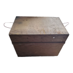 Caisse en bois transport arien vintage