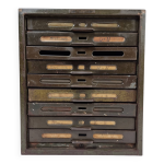 Caisson  tiroirs kardex, 1960