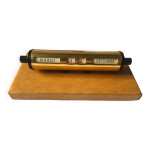 Calendrier perptuel de bureau en cuir