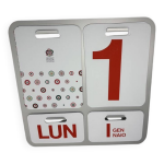 Calendrier perptuel enzo mari danese ed limite 2015