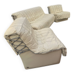 Canap� + 2 fauteuils cuir