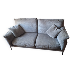 Canap� 2 places gris duvivier