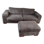 Canap 3 places + pouf 2 places