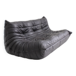 Canapé 3 places togo ligne roset cuir marron par michel ducaroy pour ligne rose Canapé 3 places togo ligne roset cuir marron par michel ducaroy pour ligne rose