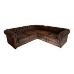 Canap d angle chesterfield