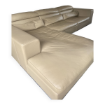 Canap d'angle en cuir roche bobois excellent tat