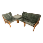 Canap banquette modulable 3 places vintage
