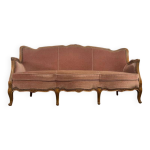Canap� baroque rose vintage / trois places / canap�
