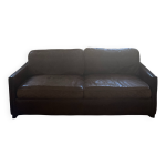 Canap boston cuir 3 places