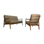 Canap & chaises d'ole wanscher pour france &sn, danemark, annes 1960