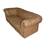 Canap chesterfield, 3 places angleterre, vers 1970
