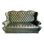 Canape chesterfield 3 places en cuir Canape chesterfield 3 places en cuir
