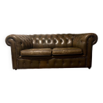 Canap chesterfield cuir