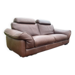 Canap en cuir 3 places - roche bobois