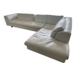 Canap cuir blanc roche bobois