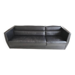Canap en cuir noir roche bobois