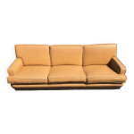 Canap en cuir roche bobois 1970