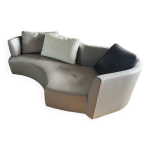 Canap en cuir  tangram  de roche bobois