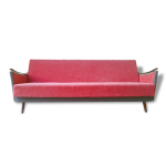 Canap� daybed convertible ann�es 50 60 vintage d'origine parfait etat