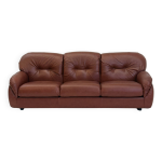 Canap design vintage de poltrona en simili cuir