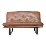 Canap deux places kho liang ie modle c683, artifort, pays - bas, 1968