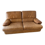 Canap duvivier marron style vintage