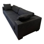 Canap� home spirit modulable en tissu anthracite design contemporain