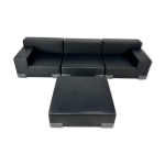 Canap kartell plastics conu par piero lissoni, annes 2000