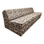 Canap lit modulable vintage 'checkerd'