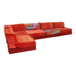 Canapé mah jong roche bobois kenzo takada design par hans hopfer, lot de 15 Canapé mah jong roche bobois kenzo takada design par hans hopfer, lot de 15