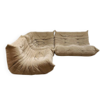 Canap modulable togo au design vintage, sign michel ducaroy ligne roset, 1970