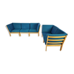 Canap modulaire par hans wegner pour getama ge280 des annes 1980