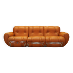 Canap� orange, design space age, ann�es 1960, production�: italie