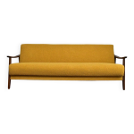 Canapé pliant scandinave en teck, années 1960 Canapé pliant scandinave en teck, années 1960