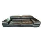 Canap roche bobois cuir noir
