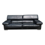 Canap roche bobois cuir noir