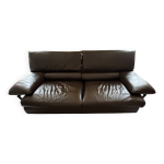 Canap roche bobois envergure chocolat