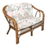 Canap� en rotin, su�de, 1970