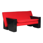 Canap� ��sandwich�� des ann�es 1980 par peter van der ham pour artifort, pays - bas