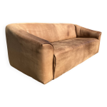 Canapé de sede 3pl en cuir de buffle 5mm neck, couleur cognac Canapé de sede 3pl en cuir de buffle 5mm neck, couleur cognac
