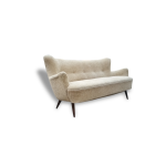 Canapé sofa club wing egg chair organic annéee 50 Canapé sofa club wing egg chair organic annéee 50