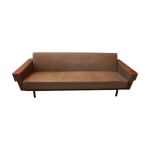 Canap sofa daybed convertible annes 60 70 kaki