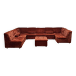 Canapé vintage à éléments modulables 'havanna rust' Canapé vintage à éléments modulables 'havanna rust'