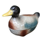 Canard cramique, ancienne terrine