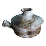 Caquelon pot couvert sign atch, chantal et thierry robert