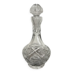 Carafe ancienne en cristal taill�